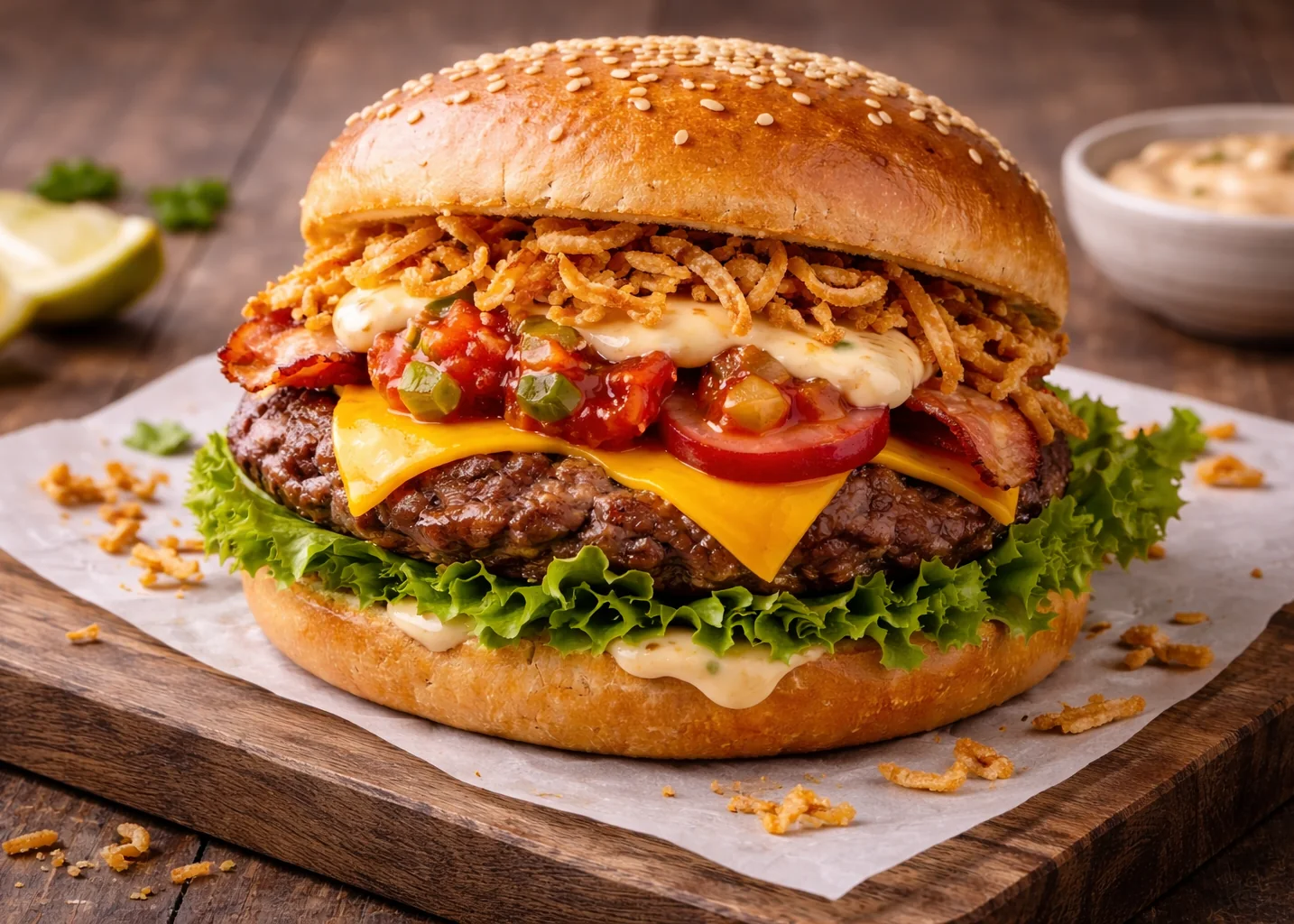 American Style Hamburger van De Bekkepester